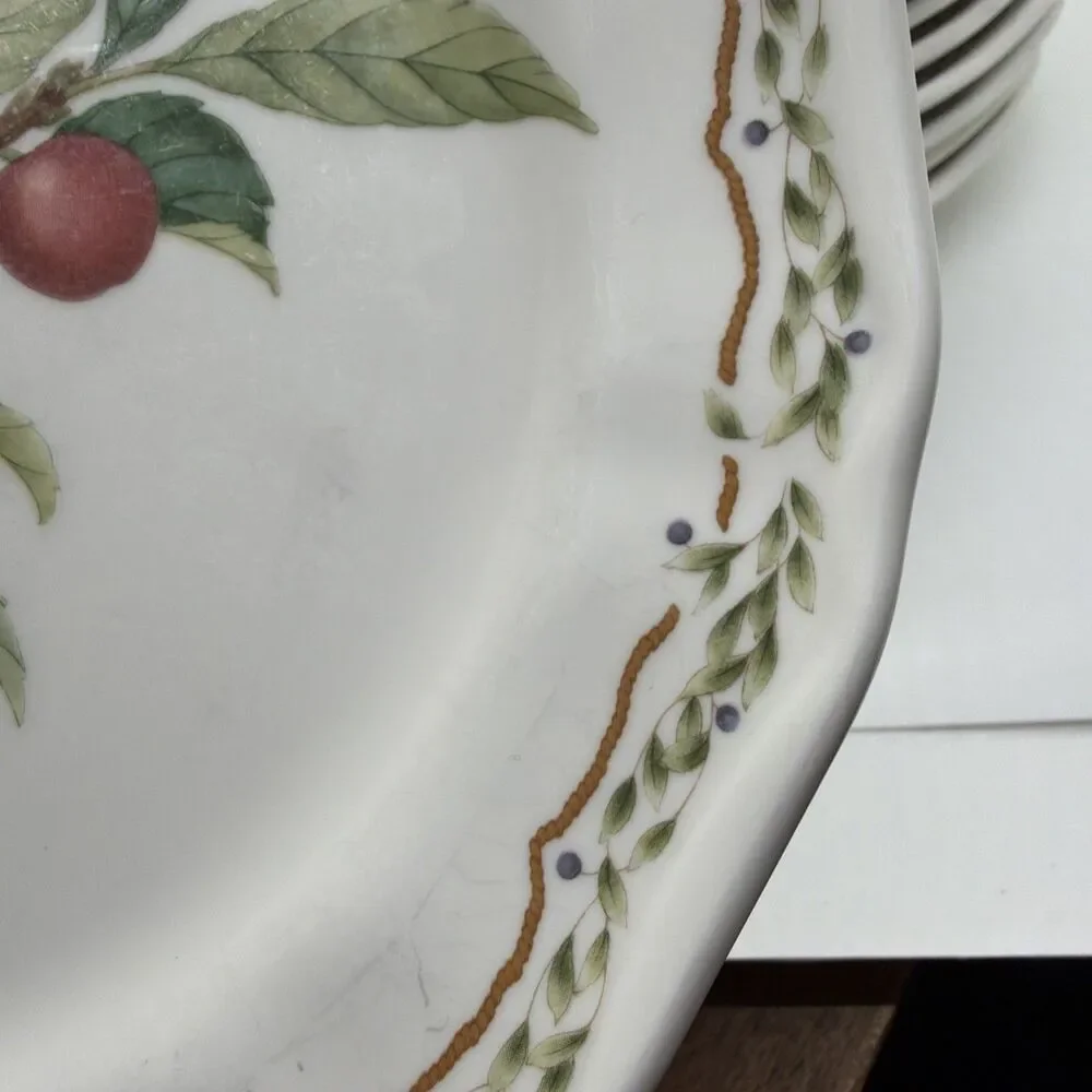 Noritake China ROYAL ORCHARD Pattern #9416 Salad Dessert Plates Lot of 12